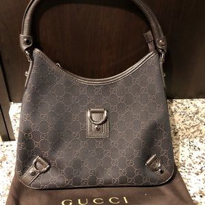 💕Offers?💕Guccissima D Ring Brown Purse